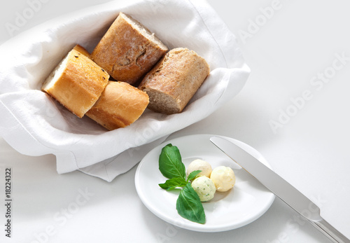 Photo: Bread and oil Bread and oil