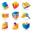 Icons for books and papers