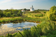 russian landscape with old church russian landscape with old church
