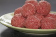 Meat balls raw Meat balls raw