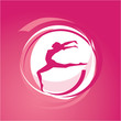 Girl gymnastics vector Girl gymnastics vector