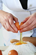 breaking the egg