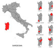 Sardegna e province