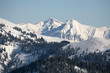 Hoher Ifen und Diedamskopf Winteransicht