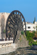 Noria en la ciudad de Hama, Siria Noria en la ciudad de Hama, Siria