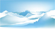 Winter mountains
