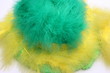 Catherinette - Chapeau vert et jaune