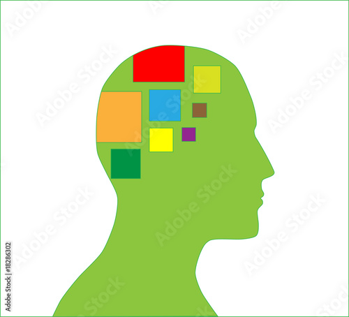 Vector: Different ideas in mind Different ideas in mind