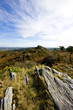 view of a small mountain in brittany