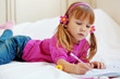 Lovely child painting
