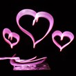 Große Liebe - Lichtgraffiti