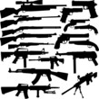 Vector: weapon collection - vector weapon collection - vector