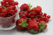 Groseilles et fraises