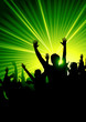 Energetic Dance Crowd