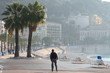 roller sur la promenade
