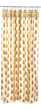 brown print shower curtain