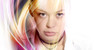 Design with beautiful futuristic girl Design with beautiful futuristic girl