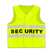 warnweste neongelb security I