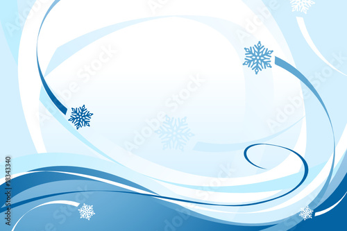 Blue Christmas Snowflake Background Blue Christmas Snowflake Background