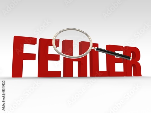 Illustration: fehler fehler