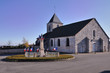 Eglise et place de Colombey les Deux Eglises (Haute-Marne)
