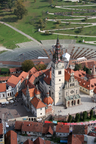 Photo: Basilica Holy Virgin Mary, Marija Bistrica, Croatia Basilica Holy Virgin Mary, Marija Bistrica, Croatia