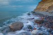 Bei Ahrenshoop brandet die Ostsee gegen das Steilufer. Bei Ahrenshoop brandet die Ostsee gegen das Steilufer.