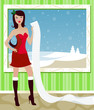Illustration: Santa's Sexy Helper Santa's Sexy Helper