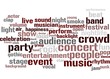 Concert - Abstract word wallpaper