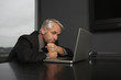 A pessimistic businessman