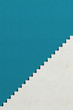 White steps and blue wall White steps and blue wall