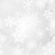 Gray snowflakes seamless texture