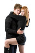 Photo: sexy girl with her handsome husband sexy girl with her handsome husband