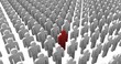 individualité parmis la foule