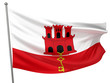 Gibraltar National Flag