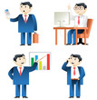 Vector businessman