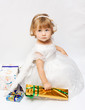 Little girl with wings Little girl with wings