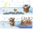 Vector greeting card - Happy Christmas And New-Year's Vector greeting card - Happy Christmas And New-Year's