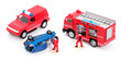 Intervention sapeurs pompiers sur accident