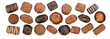 chocolate candy panorama