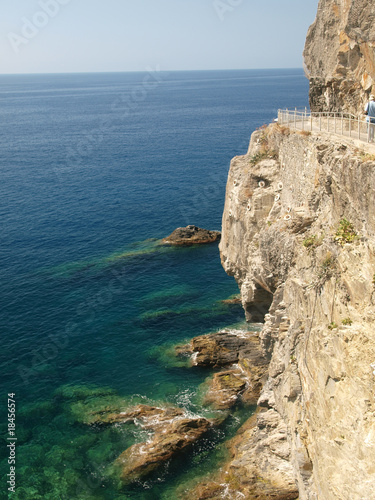 Photo: "Via dell amor" of Cinque Terre - Liguria Italy "Via dell amor" of Cinque Terre - Liguria Italy