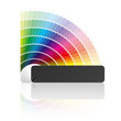 Color guide. Vector.