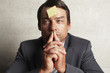 Businessman thinking