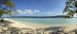 Panorama of a tropical beach Panorama of a tropical beach