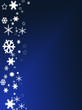 NEVE NATALE IN BLUE