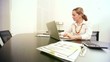 young woman at work - HD 1080