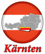 3D-Button Republik Österreich - Kärnten