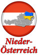 3D-Button Republik Österreich - Niederösterreich