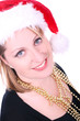 lovely christmas woman