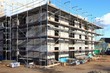 Hochbau Hausbau, Baugerüste, Hausfassade, Rohbau Hochbau Hausbau, Baugerüste, Hausfassade, Rohbau